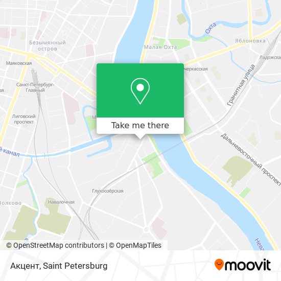 Акцент map