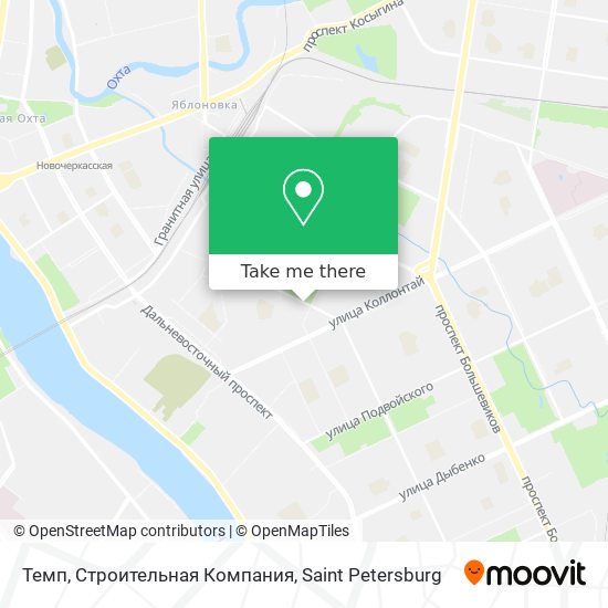 Темп, Строительная Компания map