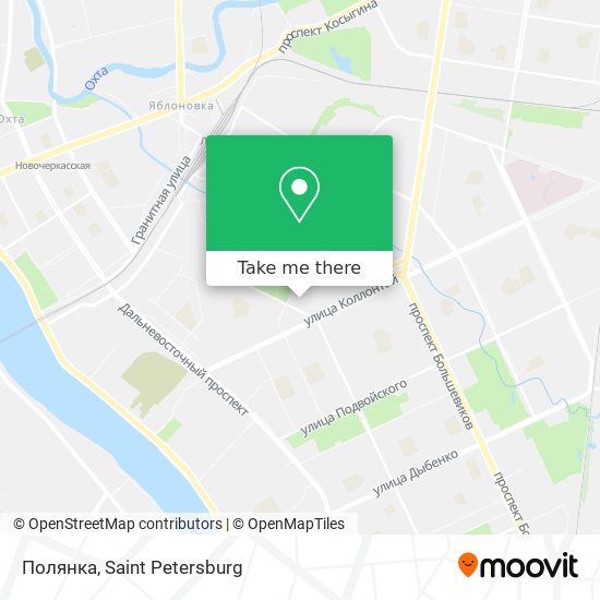 Полянка map