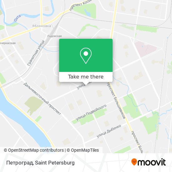Петроград map