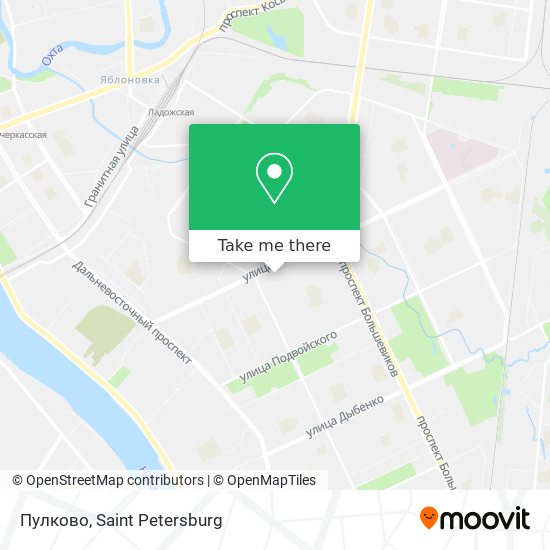 Пулково map