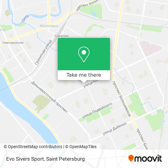Evo Sivers Sport map