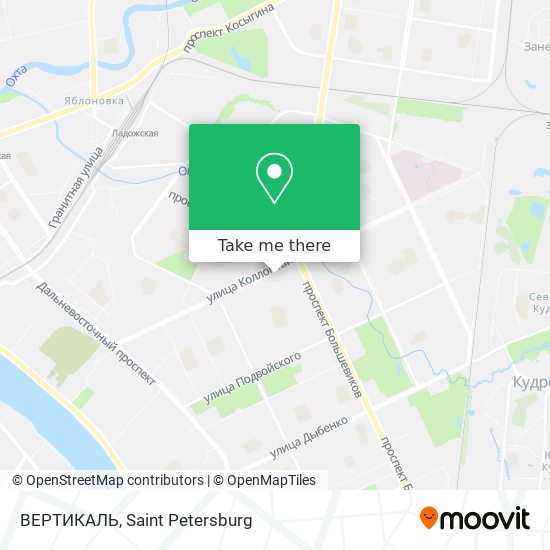 ВЕРТИКАЛЬ map
