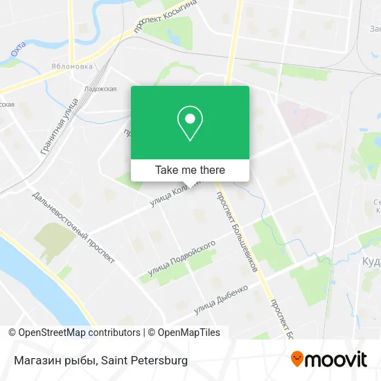 Магазин рыбы map