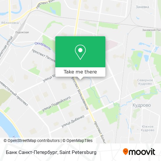 Банк Санкт-Петербург map