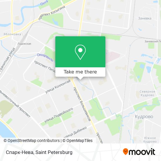 Спарк-Нева map