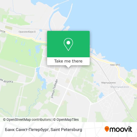 Банк Санкт-Петербург map