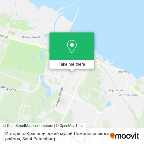 Историко-Краеведческий музей Ломоносовского района map