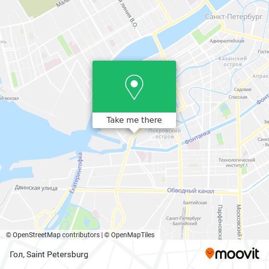 Гол map