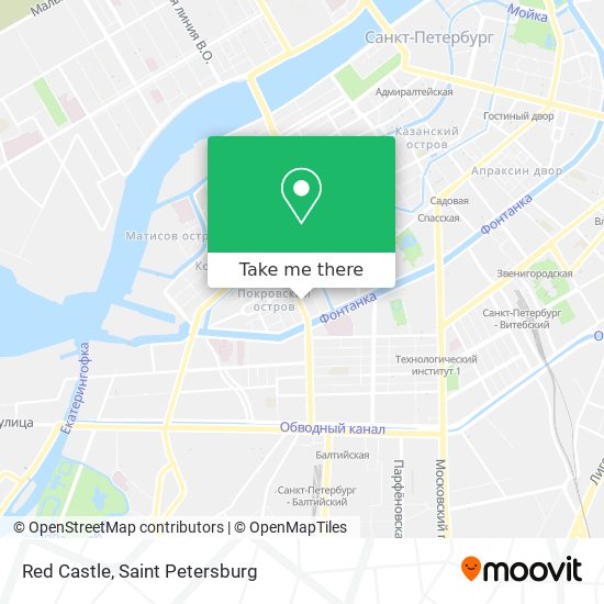 Red Castle map