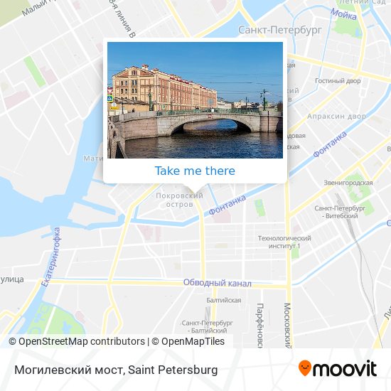 Могилевский мост map