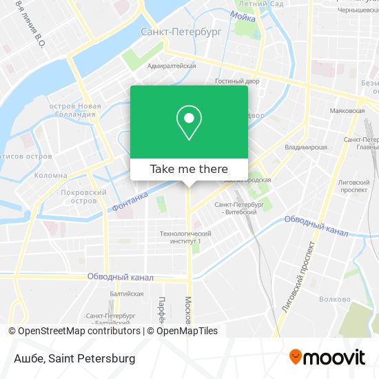 Ашбе map