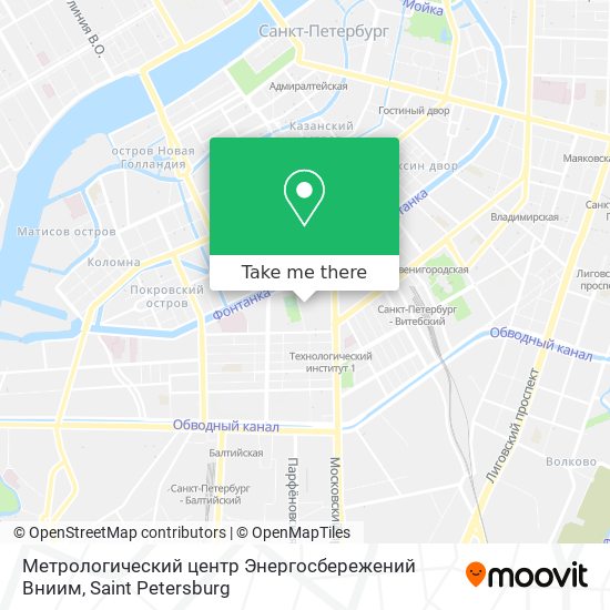 Метрологический центр Энергосбережений Вниим map