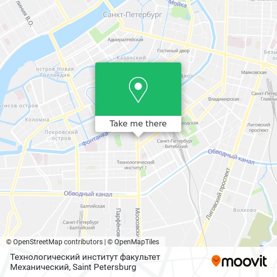 Технологический институт факультет Механический map