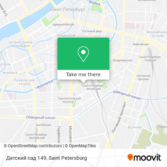 Детский сад 149 map