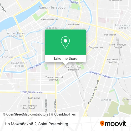 На Можайской 2 map