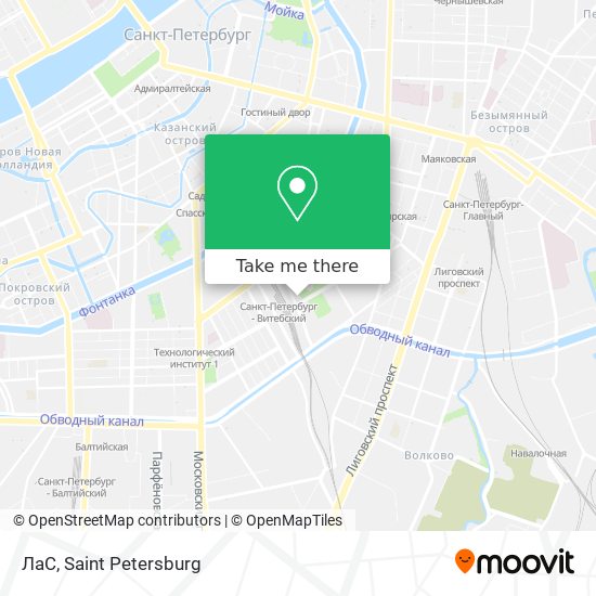 ЛаС map