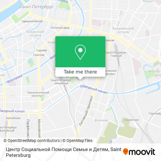 Центр Социальной Помощи Семье и Детям map