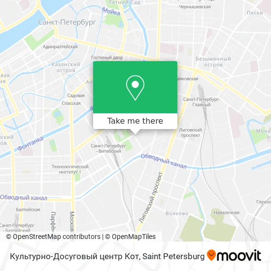 Культурно-Досуговый центр Кот map