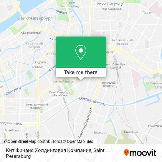 Кит Финанс Холдинговая Компания map