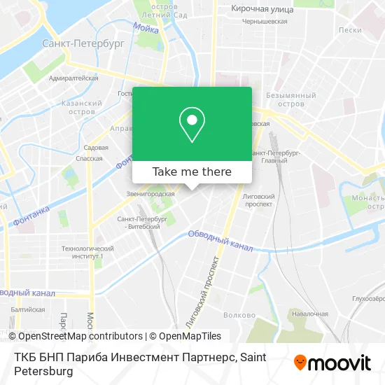 ТКБ БНП Париба Инвестмент Партнерс map