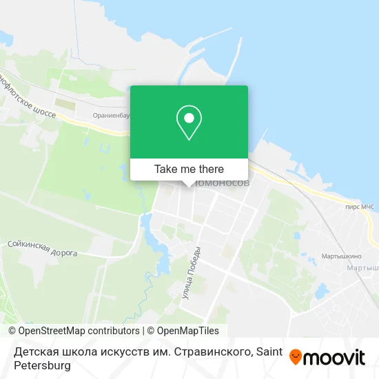 Детская школа искусств им. Стравинского map