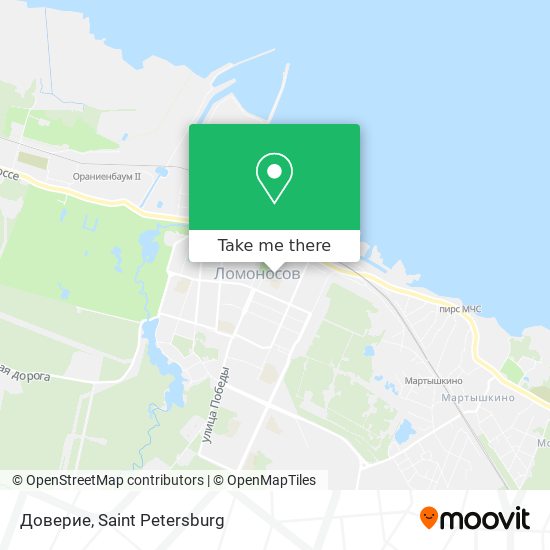 Доверие map