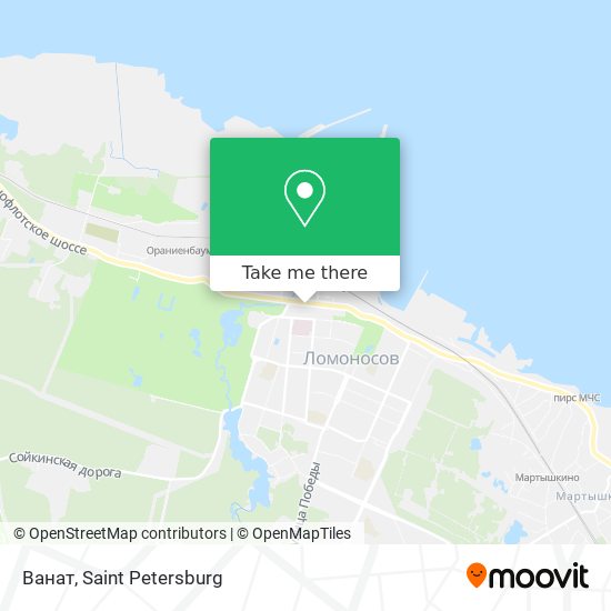 Ванат map