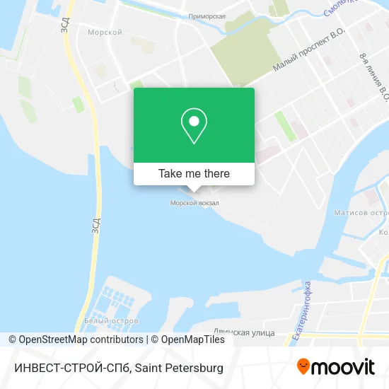 ИНВЕСТ-СТРОЙ-СПб map