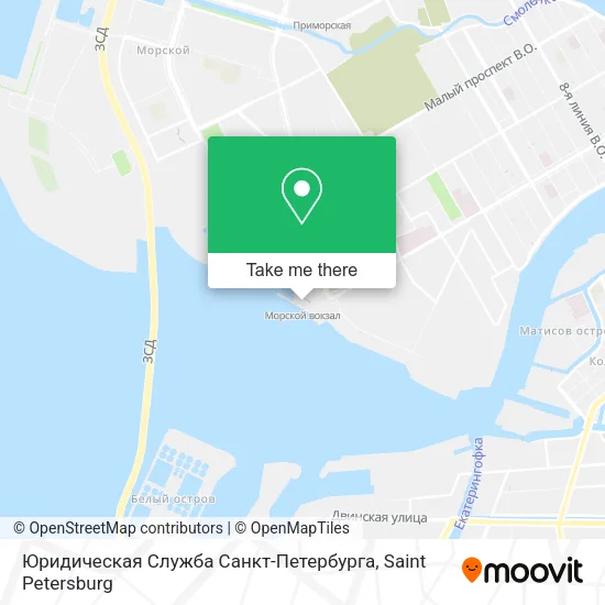 Юридическая Служба Санкт-Петербурга map