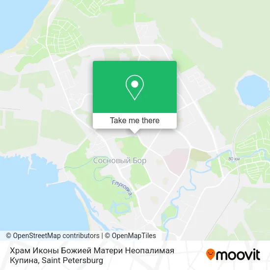 Храм Иконы Божией Матери Неопалимая Купина map