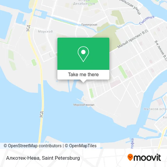 Алкотек-Нева map