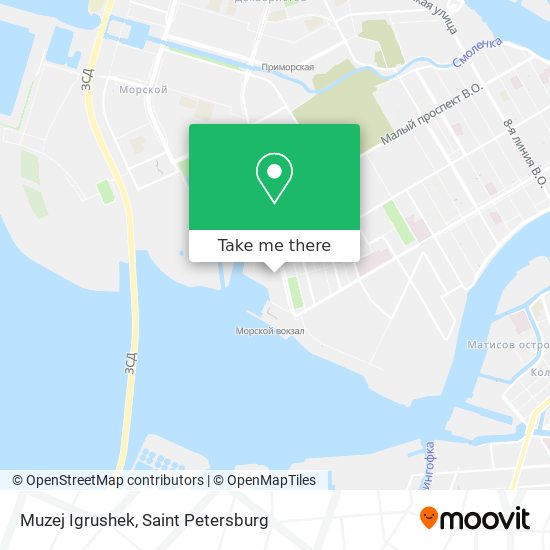 Muzej Igrushek map