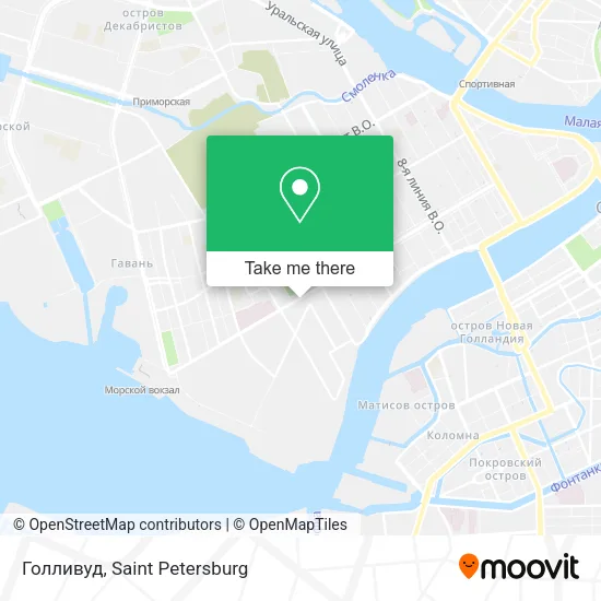 Голливуд map