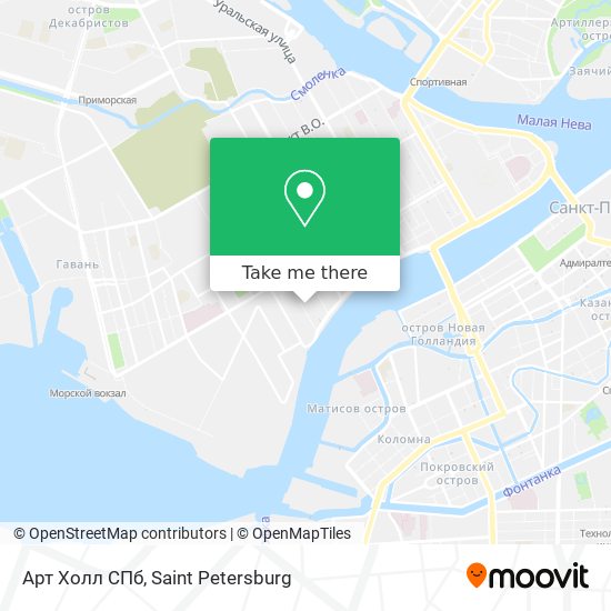 Арт Холл СПб map