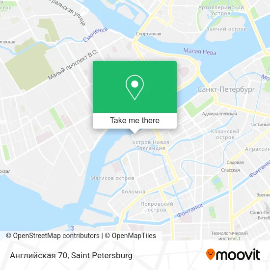 Английская 70 map