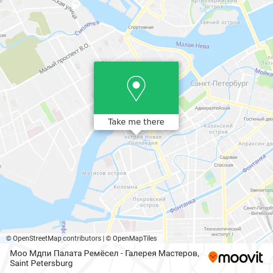 Моо Мдпи Палата Ремёсел - Галерея Мастеров map