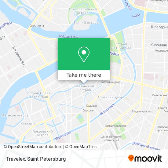 Travelex map