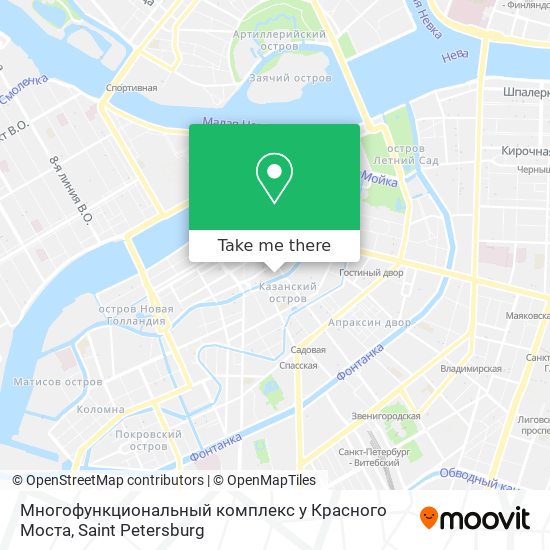 Многофункциональный комплекс у Красного Моста map