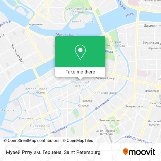 Музей Ргпу им. Герцена map