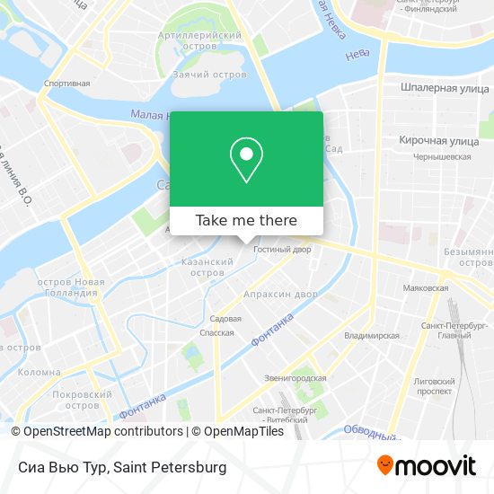 Сиа Вью Тур map