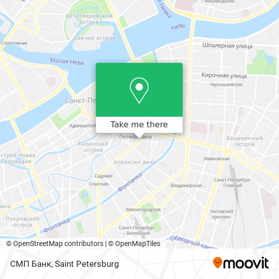 СМП Банк map