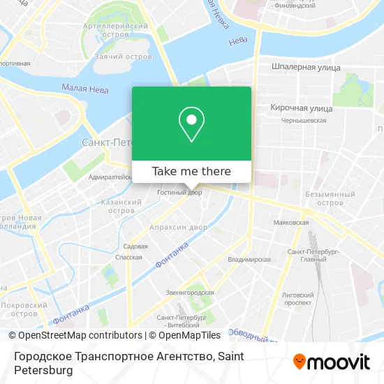 Городское Транспортное Агентство map