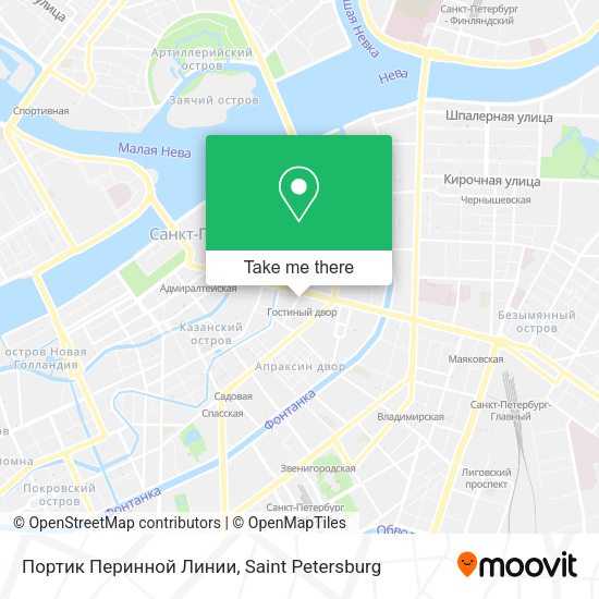 Портик Перинной Линии map