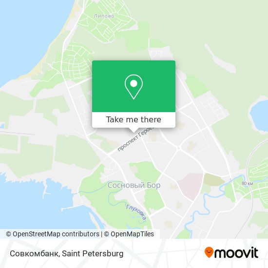 Совкомбанк map
