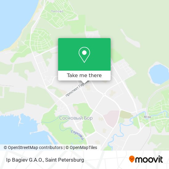Ip Bagiev G.A.O. map