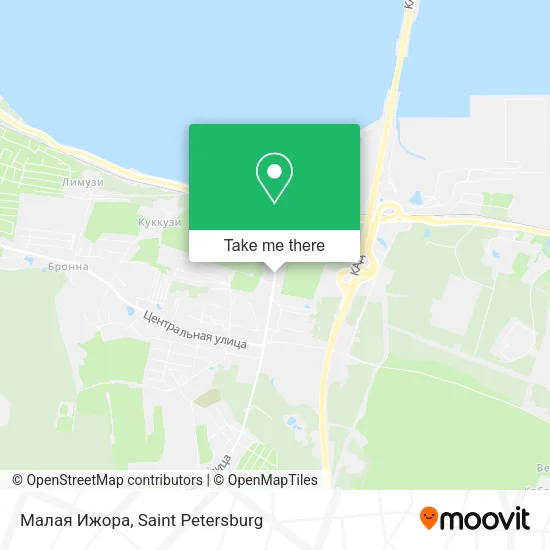 Малая Ижора map