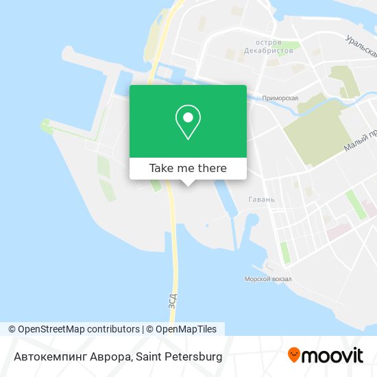 Автокемпинг Аврора map