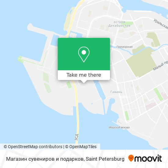 Магазин сувениров и подарков map