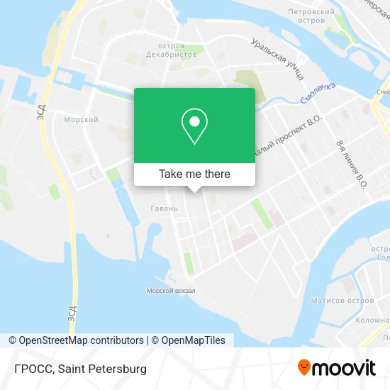 ГРОСС map